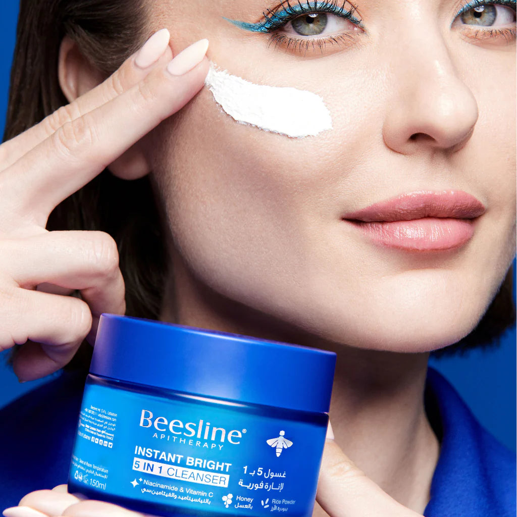 beesline instant bright 5 in 1 cleanser 150ml