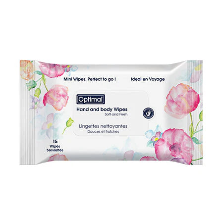 Optimal Hand and body wipes soft and fresh