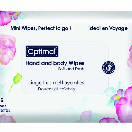 Optimal Hand and body wipes soft and fresh