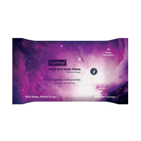 Optimal hand and body wipes soft and fresh