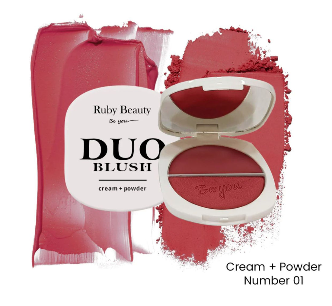 Ruby beauty blush duo