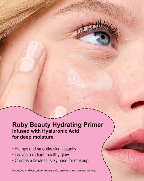 Rubybeauty Beyou!! Primer hydratante + acid hialuronic
