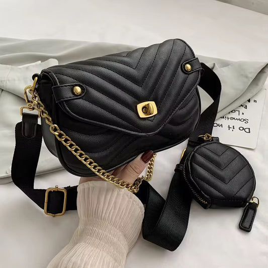 New leather hand bags